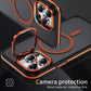 Two-Tone Matte Transparent Anti-Dust Anti-Fall Bumper Shockproof Strong Magnetic Phone Case With Metal Camera Kickstand for iPhone 16ProMax 16 15 14 13 12 11 XR Bumper Hard Cover