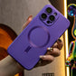 For iPhone 16 15 14 13 12 11 Pro Max Phone Case,  Metallic Paint Magnetic Soft Metallic Glossy Slim, Full Camera Cover Protection Support Wireless Charging Phone Case