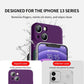 Slim Thin Luxury Square Liquid Soft Silicone Case For iPhone 16 15 14 Pro Max Protective Shockproof Back Cover with Microfiber Lining