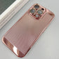 Ultra Slim Plating PC with Len Protector Cooling Phone Case For iPhone 16ProMax 15 14 13 12 Shockproof Hard Full Cover