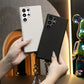 Ultra Thin Sandstone Matte Case with Multifunctional Climbing Rope For Samsung Galaxy S25 S25Plus S25Ultra S24 S24FE S24Plus S24Ultra Full Protective Hard Back Cover