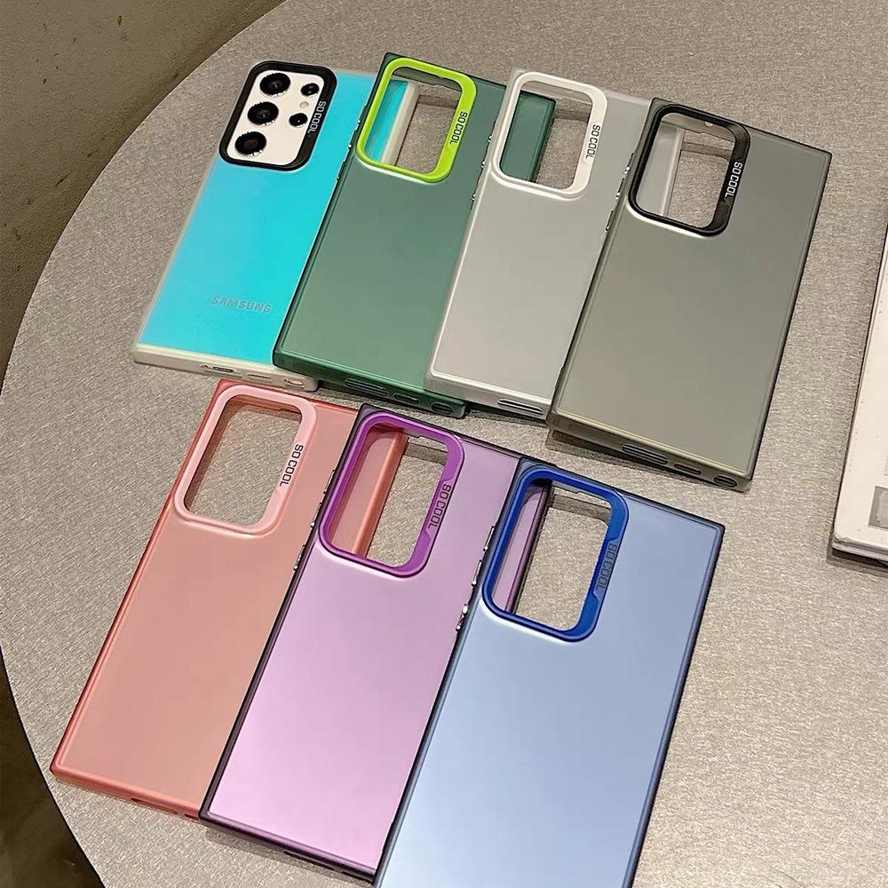 For Samsung A16 A14 A24 A34 A35 A52 A53 A54 A55 A73 A72 Phone Case, Luxury Laser Gradient Color Acrylic Slim, Full Camera Protection Non-Yellowing Hard Cover