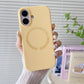 Matte Magnetic Silicone Slim Phone Case For iPhone 16ProMax 15 14 13 12 Skin Feel Shockproof Soft Full Cover