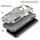 Anti-Dust Anti-Fall Heavy Duty Protection Shockproof Magnetic Phone Case Kickstand With Long Wristband for iPhone 16ProMax 16 15 14 13 12 11 Lanyard Bumper Matte Hard Cover