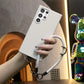 Ultra Thin Sandstone Matte Case with Multifunctional Climbing Rope For Samsung Galaxy S25 S25Plus S25Ultra S24 S24FE S24Plus S24Ultra Full Protective Hard Back Cover