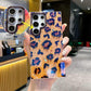 For Samsung S25 S24 S23 S22 Phone Case with Diamond Lens Protectors, Luxury Castle Panda Leopard Rainbow Butterfly Elephant Girl Oil Painting Metal Camera Frame Anti-drop Hard Shockproof Full Cover