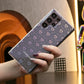 For Samsung S25Ultra S25 S24FE S24Ultra S23 S22 A55 A35 A25 A15 Plus Ultra Phone Case, Clear Laser Love Heart, Glitter Shockproof Hard Full Cover