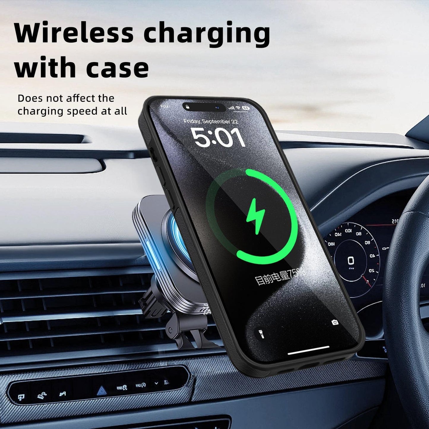 Luxury Full Leather Phone Case For iPhone 16ProMax 16 15 14 13 12 11 Magnetic Rotate Metal Holder Stand Back Cover