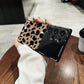 For Samsung S25Ultra S25 S24 S23 S22 S21 Phone Case, Luxury Glitter Mirror Leopard Pattern Plating Acrylic, Camera Protection Hard Full Cover