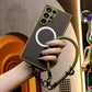 Luxury Matte Clear Support Magnetic With Multifunctional Climbing Rope For S25 S24 Ultra Plus S24FE