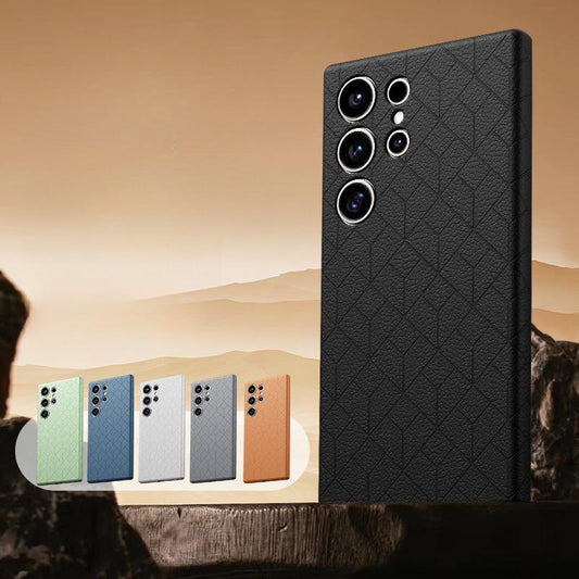 Matte Leather Strong Magnetic Slim Premium Elegant Phone Case For Samsung S24Ultra S24 S23Ultra S23 Shockproof Hard Full Cover