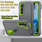 Anti-Dust Kickstand Fall Heavy Duty Protection Shockproof Phone Case for Samsung S25Ultra S24 S23FE S23 S22 A14 A15 A16 A54 A53 Hard Full Cover