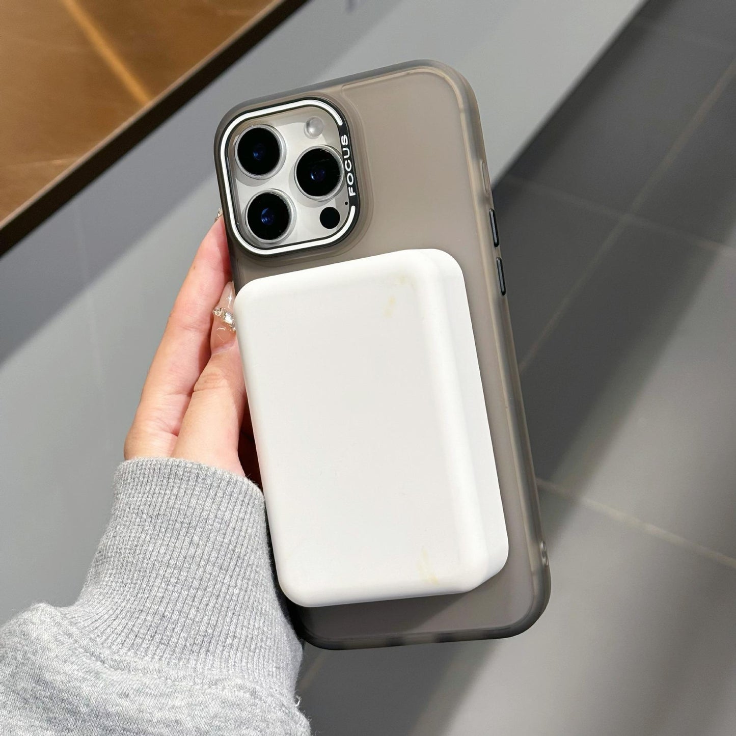 Matte PC Transparent Magnetic Len Protection Shockproof Phone Case For iPhone 16ProMax 15 14 13 12 11 Clear Skin Feel Hard Full Cover