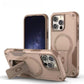 Anti-Dust Anti-Fall Heavy Duty Protection Shockproof Magnetic Phone Case With Kickstand for iPhone 16ProMax 16 15 14 13 12 11 Bumper Matte Hard Cover