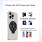 Luxury Multi-color Spinning Magnetic 360 Degree Rotation Kickstand for iPhone Smart Phone Back Rotating Sticker Socket Bracket For Magsafe Phone Accessories