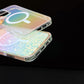 Dazzling Shining Magnetic Phone Case for Samsung S25 S24 S23 S22 Ultra Plus FE Luxury Glitter Clear Magnetic Phone Case For Girls