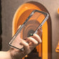 High Definition Tempered Glass Double Sided Full Cover 360 Magnetic Adsorption Metal Case For iPhone 16ProMax 16 15 14 13 12 11 Pro Max X/XS Front and Black Full Glass Cover