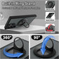 Matte Ring KickStand Metal Frame Magnetic Wireless Charging Acrylic Phone Case For Samsung S24Ultra S24 S23Ultra S23FE S23 S22 plus Case Magnetic Shockproof Hard Full Cover