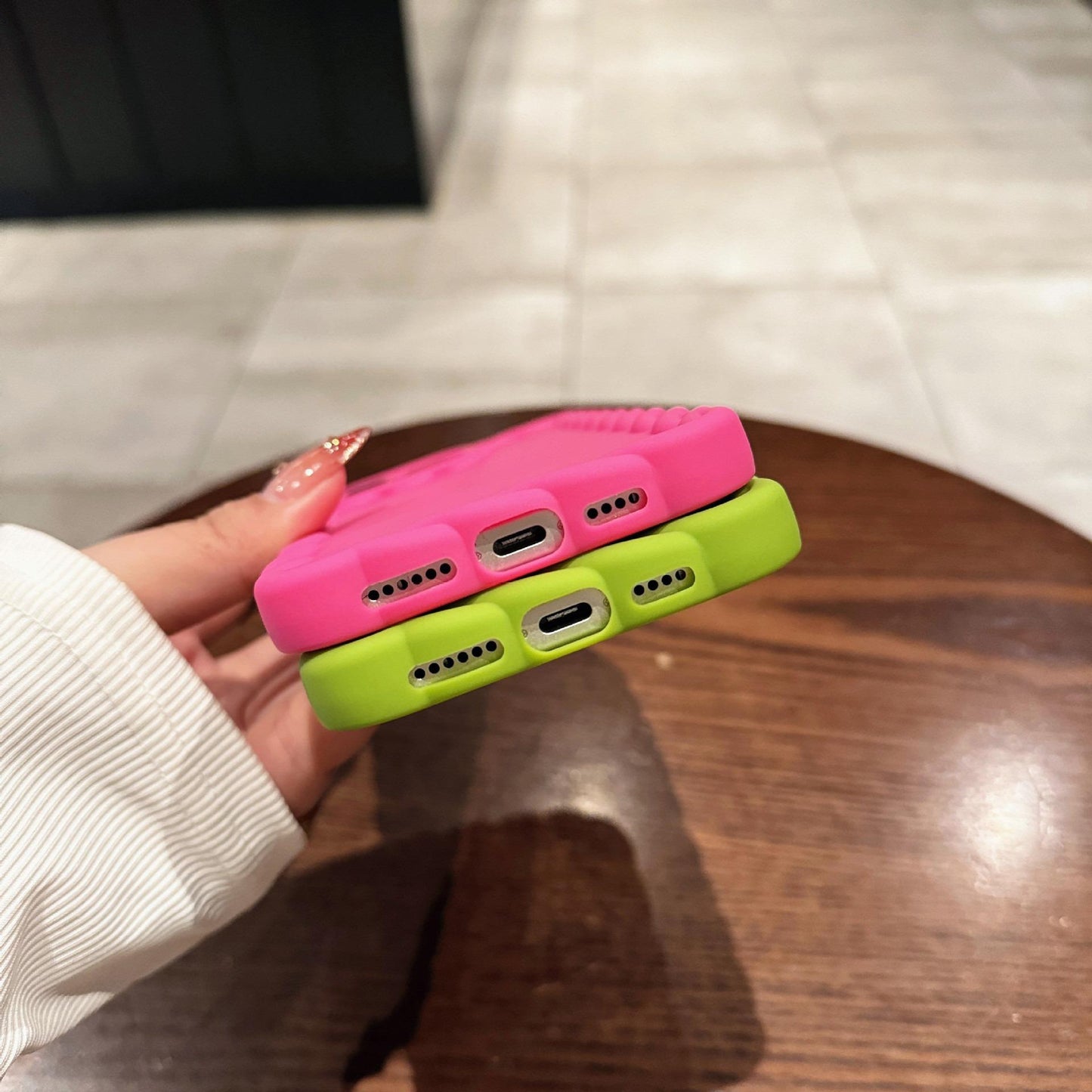 Fried Dough Twist TPU Matte Shockproof Phone Case For iPhone 16ProMax 15 14 13 12 11 Airbag Anti-Drop Soft Full Cover
