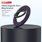 180 Degree Rotation Strong Magnetic Finger Ring Phone Holder Classy Damping Fold Stable Support Multi-angle Ring, for iPhone 16 15 14 13 12 for Samsung S25 S24 S23