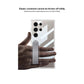 For Samsung Galaxy S23 S24 S25 Ultra Case with Silicone Wristband Transparent Hard PC Shockproof Protection Phone Cover Accessories