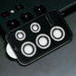 Diamond 9H Tempered Glass Camera Lens Protector Alloy Ring Cover for Samsung Galaxy S25 Ultra S24 Ultra