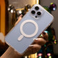 Transparent Magnetic Wireless Charging Phone Case For iPhone 16 15 14 13 12 11 Pro Max XR X/XS XSMax