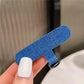 5Pcs T-shaped Lanyard Fixing Clip for Phone Case Universal Gasket Anti-lost Card