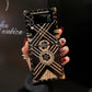 Luxury Glitter Phantom Stripe Flower Cover For Samsung Galaxy Z Flip 5 Fashion bracket Square Case For Samsung Galaxy Z Flip 4 Z Flip 3