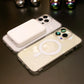 Transparent Magnetic Wireless Charging Phone Case For iPhone 16 15 14 13 12 11 Pro Max XR X/XS XSMax
