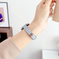 Plaid Canvas Metal Strap for Apple Watch 44mm Band 45 42 38 41 Ultra 49mm Link Bracelet for IWatch Series 9 8 7 6 SE 5 4