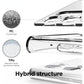 Clear Hard PC High Definition Phone Case for Samsung S25Ultra S25+ S25 S24 S24+ S24Ultra S23FE S23Ultra - Precise Camera Cutouts, Durable TPU and Polycarbonate Construction