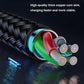 3 In 1 Charging Cable USB Type C Charger Cord MultiPort Micro Cable For iPhone 16 15 14 Pro Max Samsung Galaxy Xiaomi