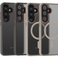 Premium Matte Metal Len Hardware Magnetic/Non Magnetic Phone Case, Camera Lens Protection PC Hard Cover, With Shockproof Anti-Fall Bumper For Samsung S25Ultra S25+ S25 Full Cover