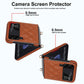 Luxury Silk Scarf Chian Leather Case For Samsung Galaxy Z Flip 6 Flip 5 Flip 4 Flip3 5G Luxury Crossbody Strap Smart Phone Cover