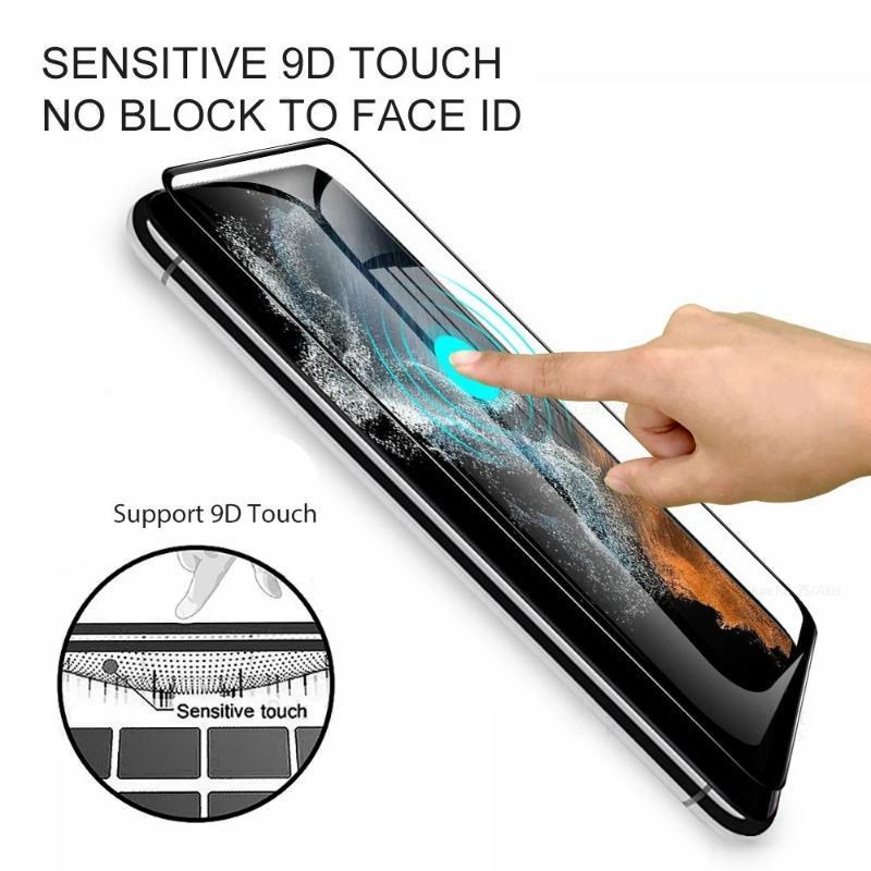 2 Pieces Tempered Film Glass Screen Protector For Samsung S25 S25Plus S24 S24FE S24Plus S24Ultra