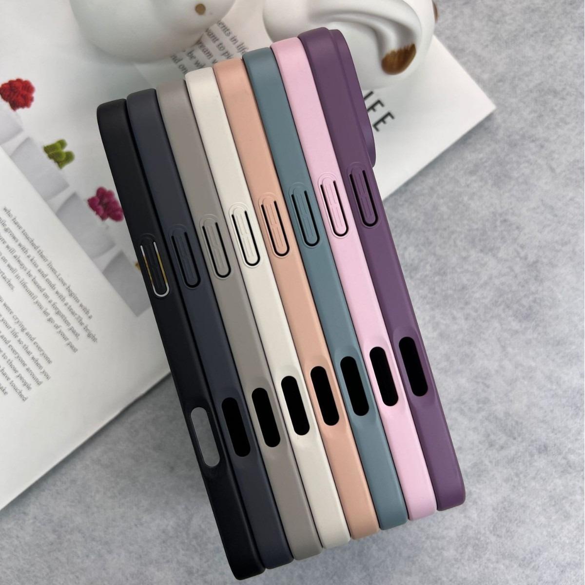 Matte Magnetic Two-tone Slim PC Phone Case For iPhone 16ProMax 15 14 13 12 11 X/XS XSMax Skin Feel Bumper Shockproof Hard Full Cover
