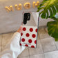 For Samsung S25Ultra S25 S24 S23 S22 S21 Phone Case, Luxury Glitter Mirror Wave Point Smile Plating Acrylic, Camera Protection Hard Full Cover