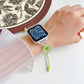 Crystal Flower Chain Metal Strap for Apple Watch 44mm Band 45 42 38 41 Ultra 49mm Link Bracelet for IWatch Series 9 8 7 6 SE 5 4