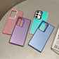 For Samsung A16 A14 A24 A34 A35 A52 A53 A54 A55 A73 A72 Phone Case, Luxury Laser Gradient Color Acrylic Slim, Full Camera Protection Non-Yellowing Hard Cover
