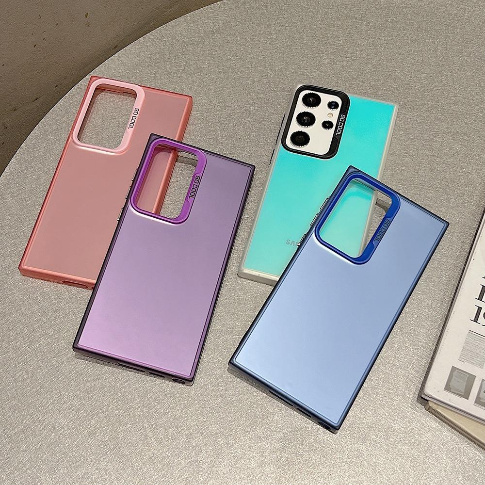 For Samsung A16 A14 A24 A34 A35 A52 A53 A54 A55 A73 A72 Phone Case, Luxury Laser Gradient Color Acrylic Slim, Full Camera Protection Non-Yellowing Hard Cover