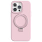 Strong Magnetic Kickstand Phone Case For iPhone 16 15 14 13 12 for MagSafe, Skin-friendly Liquid Silicone Shockproof with Microfiber Lining Full Cover