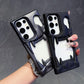 For Samsung S25Ultra S25+ S25 S24Ultra S24+ S24, Fancy Shape Cool Skull Matte Plating Hollow Heat Dissipation Case Cooling Soft Back Cover