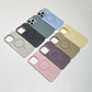 Glitter Thin Ring Magnetic PC Slim Phone Case For iPhone 16ProMax 15 14 13 12 11 Shockproof Hard Full Cover