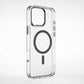 Crystal HD Transparent Strong Magnetic Camera Hardware Shockproof Phone Case For iPhone 16ProMax 15 14 13 Not Yellowing Clear Hard Full Cover