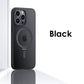 Aluminum Magnetic Stand Phone Case For iPhone 16 15 14 13 12 Pro Max Metal Lens With Bracket Cover For Magsafe Wireless Charger