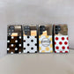 For Samsung S25Ultra S25 S24 S23 S22 S21 Phone Case, Luxury Glitter Mirror Wave Point Smile Plating Acrylic, Camera Protection Hard Full Cover
