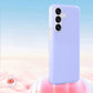 Luxury Lovely Liquid Silicone Jelly style Precision Len Protection Phone Case For Samsung S25Ultra S24FE S25 S24 S23, Soft Skin Feel Silicone Shockproof Soft Cover With Microfiber Lining