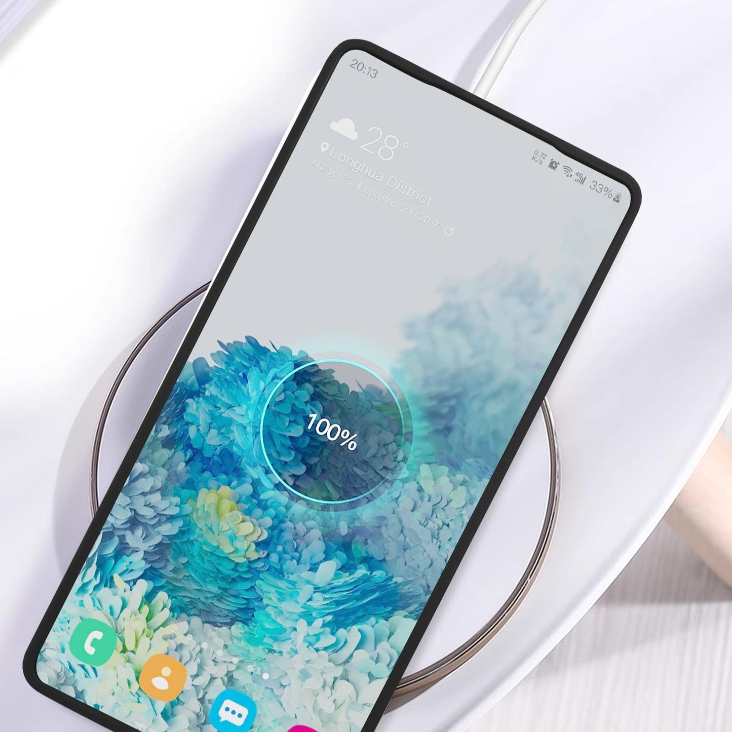 Liquid Silicone Fine Ring Strong Magnetic Precision Fingerprint-proof Phone Case For Samsung S25Ultra S25 S24 S23, Soft Skin Feel Shockproof Soft Full Cover With Microfiber Lining