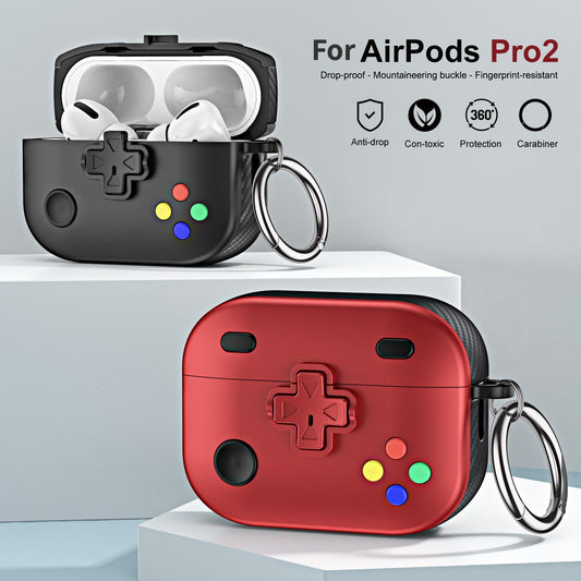 Für Airpods Pro 2 Hülle Stoßfest Kopfhörer Niedliche Cartoon Gamepad Form Schutz für Airpods 3 Cover